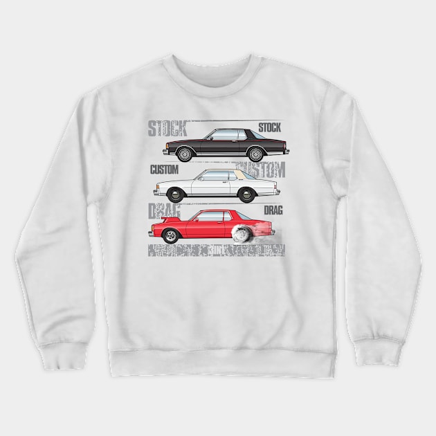 3 in 1 Crewneck Sweatshirt by JRCustoms44